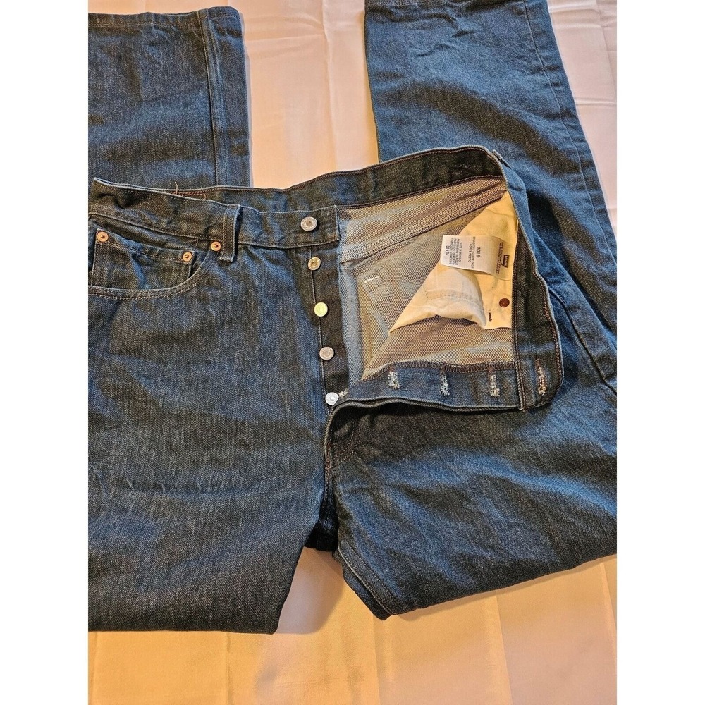 Vtg Levi's 501XX Button Fly Straight Jeans Men's 34‎ x 33 (tag 36x34)